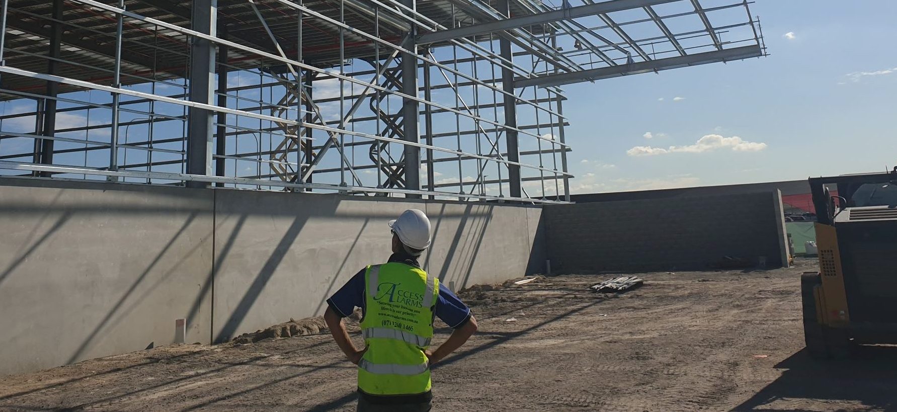 Access Alarms team at work in Brisbane